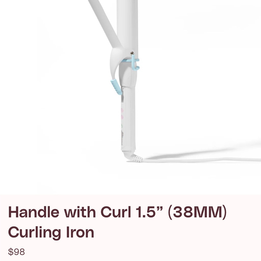 Mane 1.5” Curling Iron